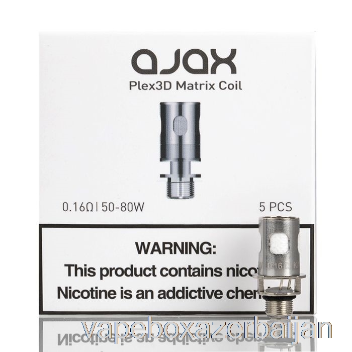Vape Smoke Innokin AJAX PLEX3D Replacement Coils 0.16ohm AJAX PLEX3D Matrix Coils